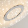 Jamton Plafondlamp LED Chroom, 1-licht, Afstandsbediening