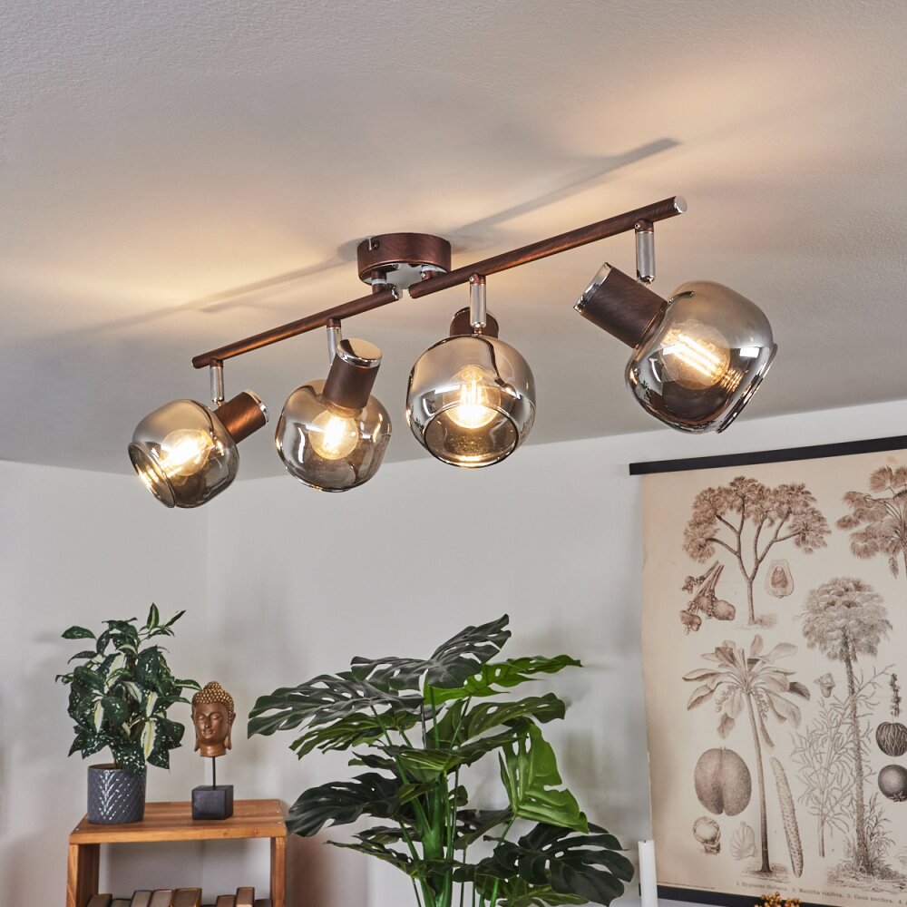 Arconciel Plafondlamp Bruin, 4-lichts main product photo