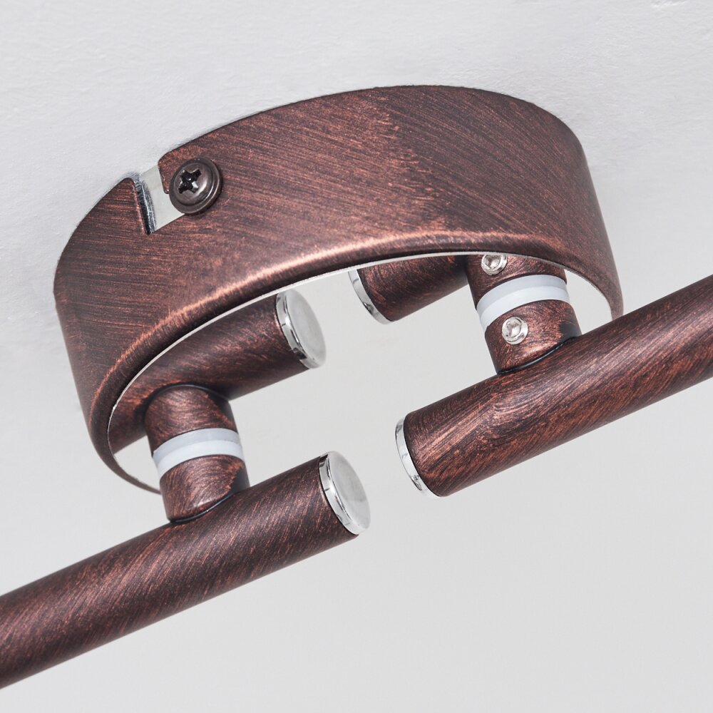 Arconciel Plafondlamp Bruin, 4-lichts
