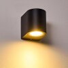 Nordborg Buiten muurverlichting LED Zwart, 1-licht