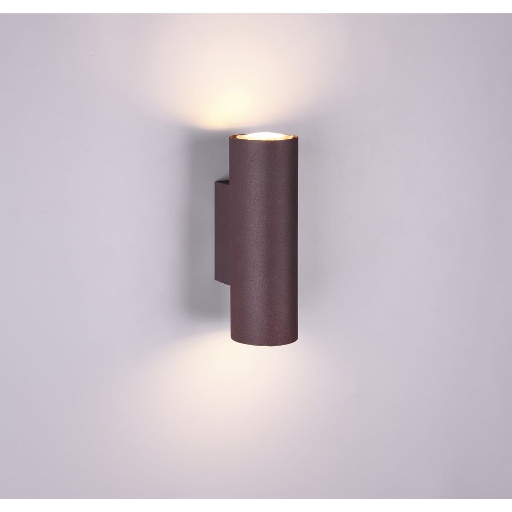 Trio MARLEY Muurlamp Roest, 2-lichts