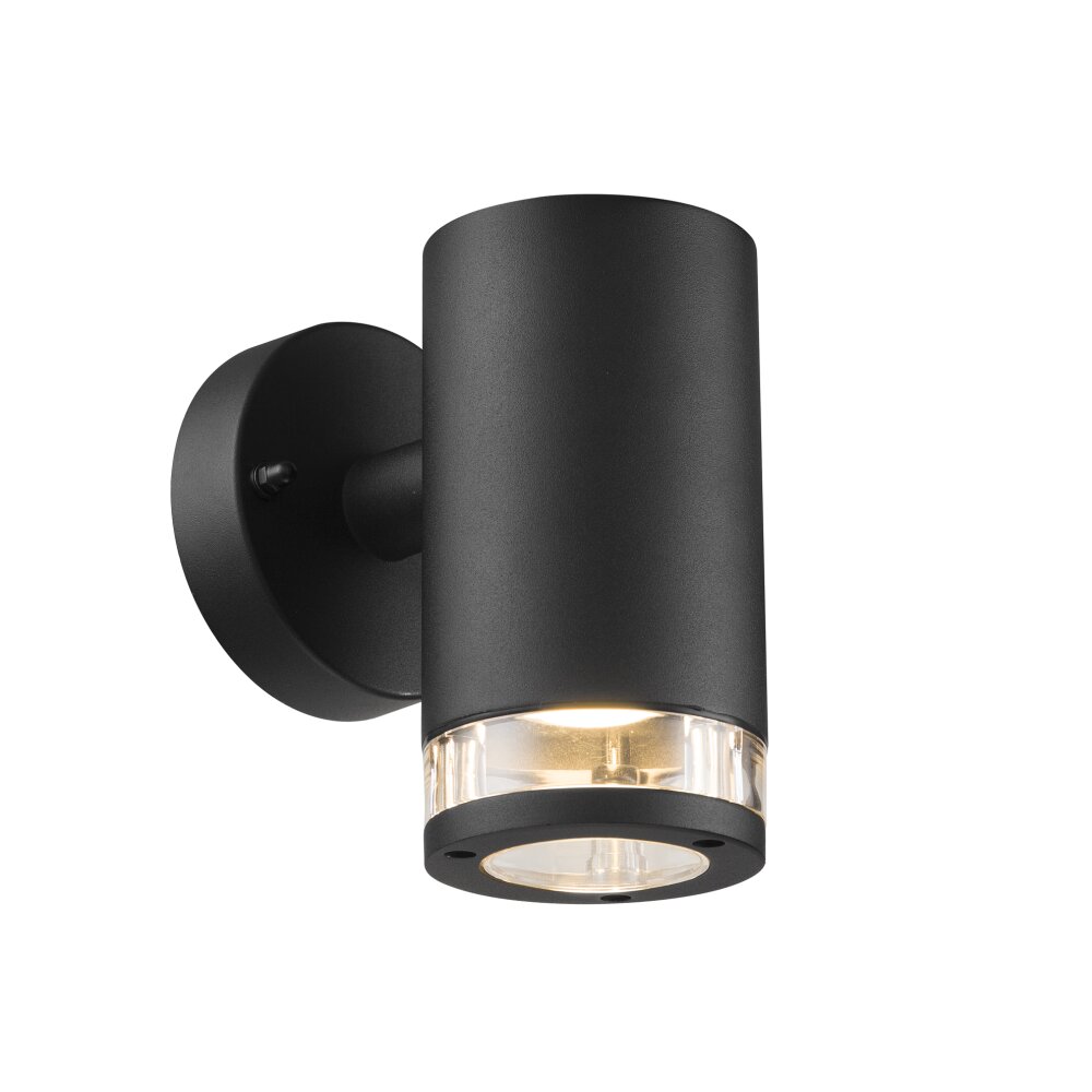 Nordlux BIRK Buiten muurverlichting Zwart, 1-licht main product photo