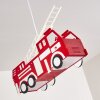 Praya Hanglamp Red, 2-lichts