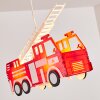 Praya Hanglamp Red, 2-lichts