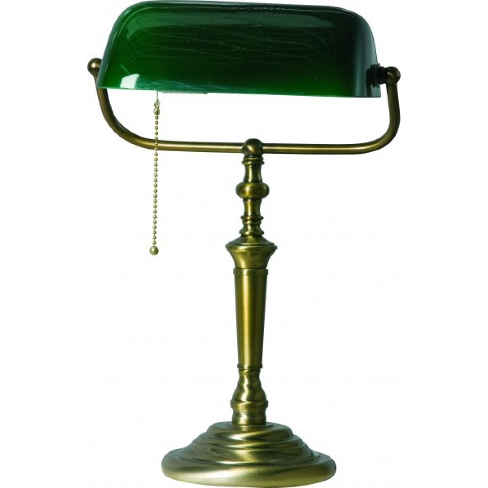 Steinhauer DE RIO Bankierslamp Brons, 1-licht main product photo