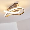 Cochato Plafondlamp LED Nikkel mat, 1-licht