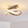 Cochato Plafondlamp LED Nikkel mat, 1-licht