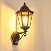 Lignac Buiten muurverlichting Zwart, Zilver, 1-licht