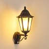 Lignac Buiten muurverlichting Zwart, Zilver, 1-licht