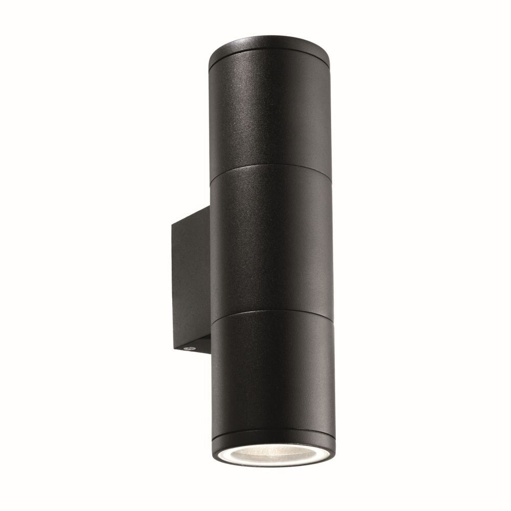 Ideallux GUN Buiten muurverlichting Zwart, 2-lichts main product photo