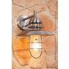 Konstsmide SORRENTO Muurlamp Transparant, Helder, 1-licht