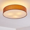 Foggia Plafondlamp Nikkel mat, 3-lichts
