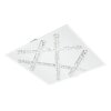 Eglo SORRENTA Muur en plafond verlichting LED Kristaloptiek, Wit, 1-licht
