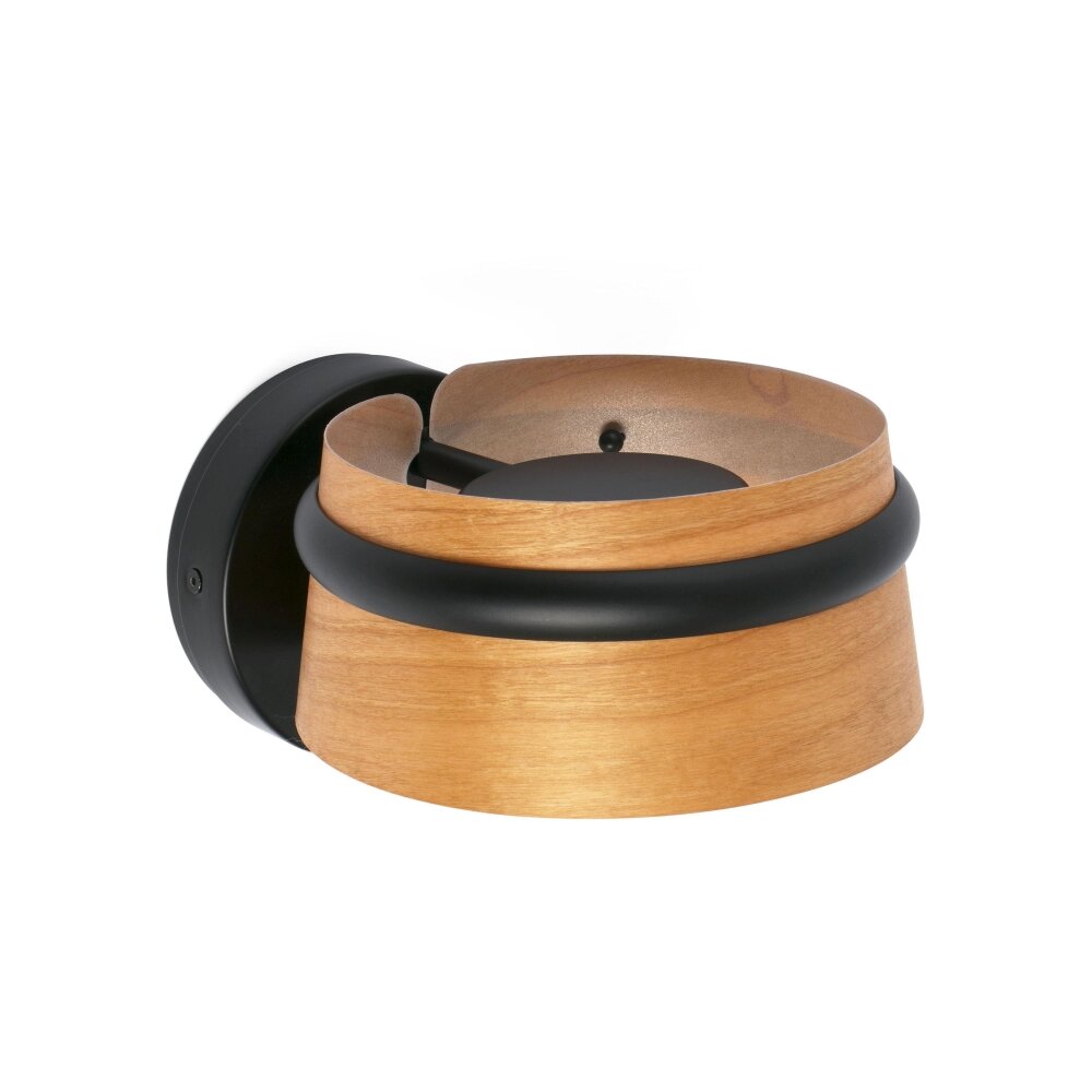 Faro Barcelona Loop Muurlamp LED Zwart, 1-licht main product photo