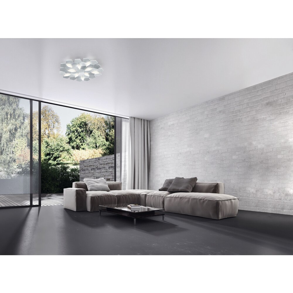 Grossmann KARAT Plafondlamp LED Aluminium, 10-lichts main product photo