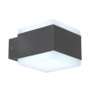Globo SLICE Buitenlamp LED Antraciet, 1-licht, Kleurwisselaar
