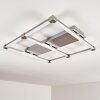 Beken Plafondlamp LED Staal geborsteld, 1-licht