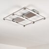 Beken Plafondlamp LED Staal geborsteld, 1-licht