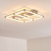 Beken Plafondlamp LED Staal geborsteld, 1-licht