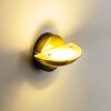 Dominical Muurlamp LED Messing, 2-lichts