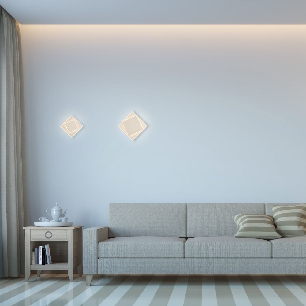 Mantra DAKLA Muurlamp LED Wit, 1-licht