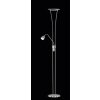 Trio ARIOZONA Staande lamp LED Chroom, roestvrij staal, Nikkel mat, 1-licht