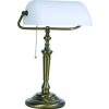 Steinhauer DE RIO Bankierslamp Brons, 1-licht