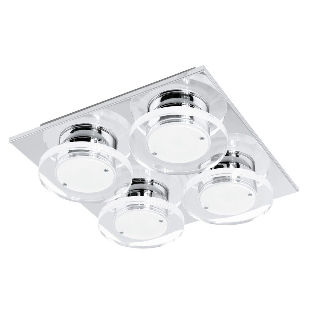 Eglo CISTERNO Muur en plafond verlichting LED Chroom, 4-lichts main product photo