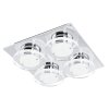 Eglo CISTERNO Muur en plafond verlichting LED Chroom, 4-lichts Eglo CISTERNO Muur en plafond verlichting LED Chroom, 4-lichts