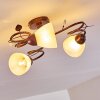 Peccia Plafondlamp Roest, 3-lichts