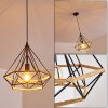 Riekje Hanger Zwart, 1-licht