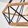 Riekje Hanger Zwart, 1-licht