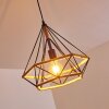 Riekje Hanger Zwart, 1-licht