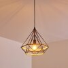 Riekje Hanger Zwart, 1-licht