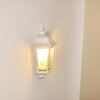 Gilze Buiten muurverlichting Wit, 1-licht