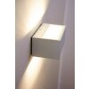 Lutec LED Buiten muurverlichting Wit, 1-licht
