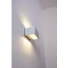 Lutec LED Buiten muurverlichting Wit, 1-licht
