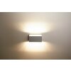 Lutec LED Buiten muurverlichting Wit, 1-licht