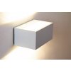 Lutec LED Buiten muurverlichting Wit, 1-licht