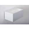 Lutec LED Buiten muurverlichting Wit, 1-licht