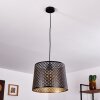 Libreville Hanger Zwart, 1-licht