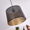 Libreville Hanger Zwart, 1-licht