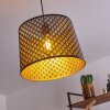 Libreville Hanger Zwart, 1-licht