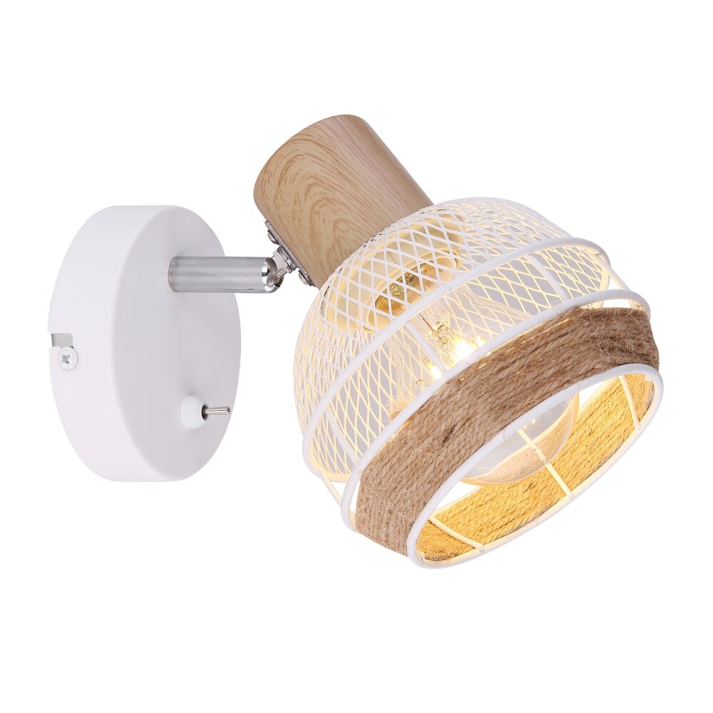 Globo WIDY Spotlamp Wit, 1-licht main product photo