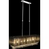 Globo Bagana Hanger LED Chroom, 8-lichts