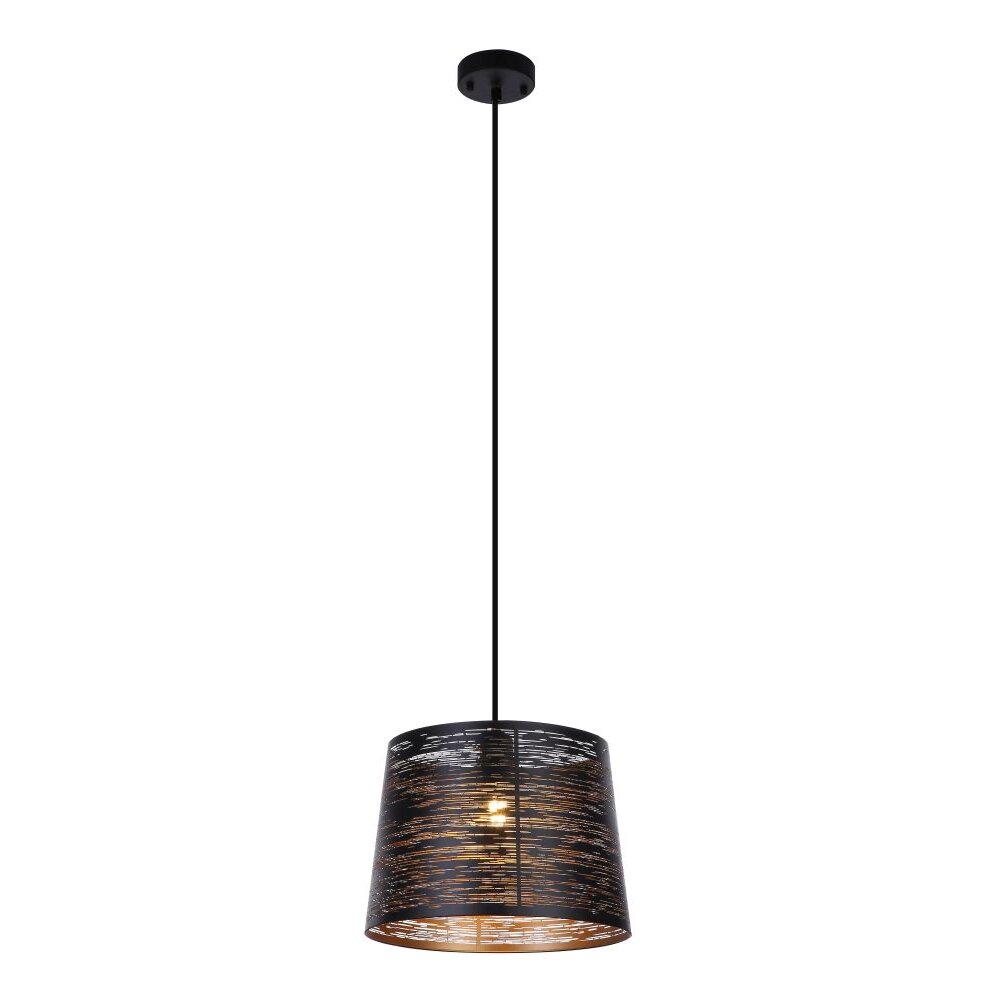 Globo CONE Hanglamp Zwart, 1-licht main product photo
