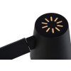 Lucide MIZUKO Muurlamp Zwart, 1-licht