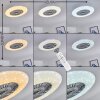 Petrovac plafondventilator LED Chroom, Wit, 1-licht, Afstandsbediening