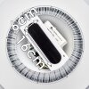 Petrovac plafondventilator LED Chroom, Wit, 1-licht, Afstandsbediening