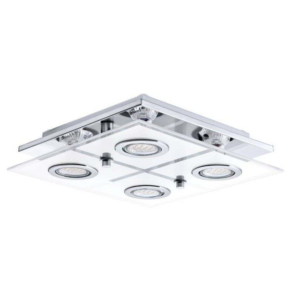 Eglo CABO Plafondlamp Chroom, 2-lichts main product photo